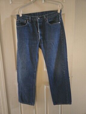 Levi's Vintage October 1989 501 Denim Jeans - Made In The USA